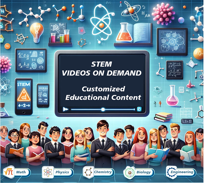STEM Videos on Demand project cover